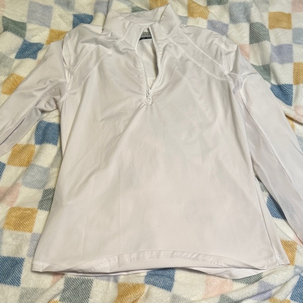PGA Tour White Long Sleeve Top size small